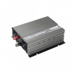 Invertor auto Car-1200 din 12V in 230V, USB, 1200W - Img 3