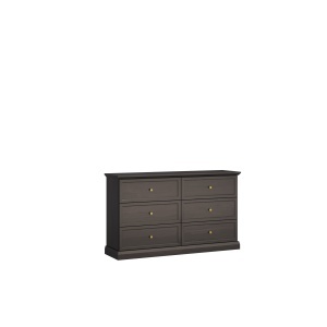 Anabela Grafit Negru K6S Comoda 6 Sert