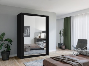 Dulap Hera 150 Negru - Img 1