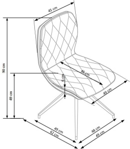 Scaun K 237 Maro - Img 4
