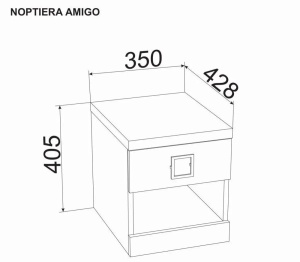 Amigo Gri Noptiera - Img 3