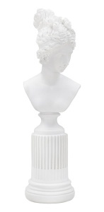 Sculptura Statueta Femeie pe Pied. 011624 - Img 3