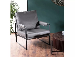 Fotoliu Focus Piele Eco. Negru Buffalo 06 - Img 1