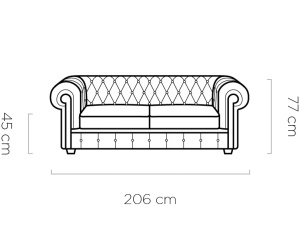 Chesterfield 3F Madras K70 - Img 4