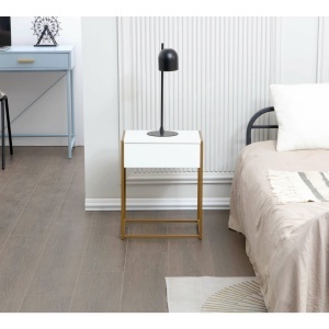 NOPTIERA SNOA WHITE ALB/AURIU