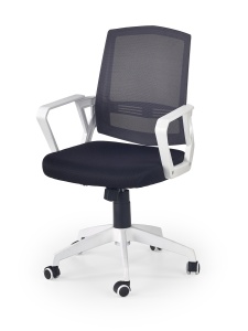 Scaun Birou Ascot Negru/Alb/Gri