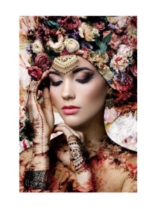 Tablou Flowers Woman II 80/120