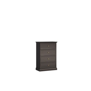 Anabela Grafit Negru K4S Comoda 4 Sert