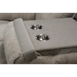 Canapea Orso 3L cu Recliner Bej - Img 4