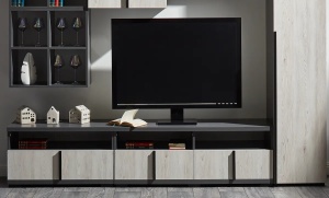 Duet Living Bardolino-Gri Comoda Tv 0.8 M