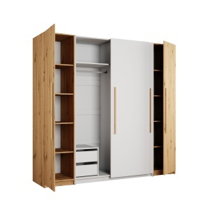Dulap Montana Alb cu Votan 250 CM - Img 3