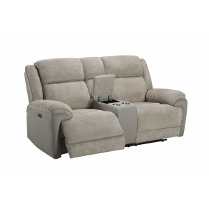 Canapea Orso 2L cu Recliner Bej - Img 3