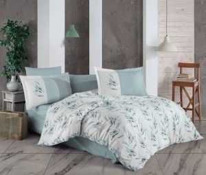 Lenjerie Pat 2 persoane Hobby Estate – Albastru