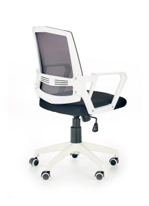 Scaun Birou Ascot Negru/Alb/Gri - Img 2