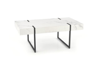 Masuta Blanca Alb Marmurat/Negru