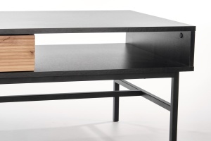 Murano-Masuta 110/60/46 Stejar Artisan Mdf Furniruit+Otel - Img 5