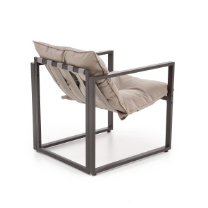 Set Breeze Garden (Canapea+2 Scaune+Masuta Cafea) Maro Inchis/Capp. - Img 4