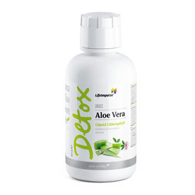 Aloe Vera, juice és klorofillal 476 ml méregtelenitő-puffadás ellen