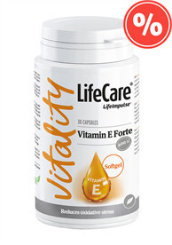 E vitamin 30 kapszula -erősíti az immunrendszert, ereket rendbetartja