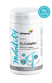 D 3 vitamin 30 tabletta D3- (2000 IU), K2- Omega 3-immunrendszer erösitő