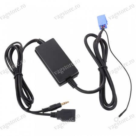 Interfata BLUETOOTH USB si AUX IN pentru VW AUDI VAG PRO MUSIC INTERFACE BT 8 pini - Img 2