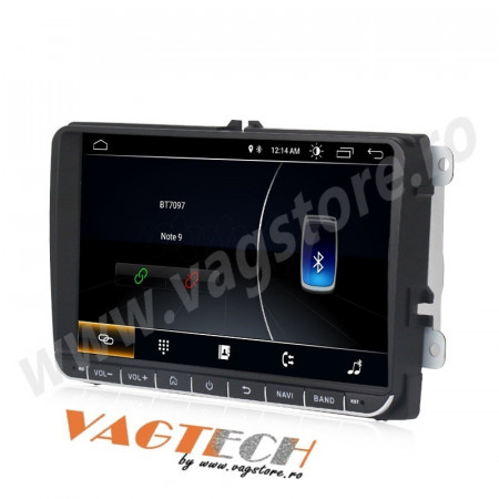 Navigatie Android 10 2Gb RAM memorie interna 32Gb WIFI USB GPS pentru VW CC Touran Tiguan Sharan - Img 2