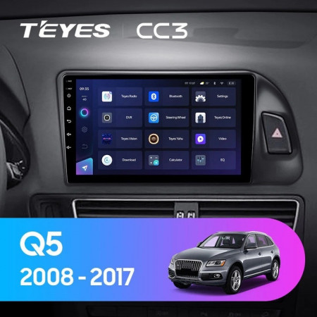 Navigatie Auto Teyes CC3 2K Audi Q5 8R 2008-2017 6+128GB 9.5&quot; QLED Octa-core 2Ghz, Android 4G Bluetooth 5.1 DSP - Img 2