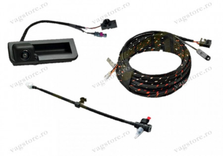Kit retrofit Camera Originala Audi Q3 F3 High line cu linii de ghidaj