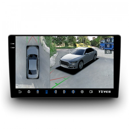 Navigatie Auto Teyes CC3 2K 360° Audi RS6 C5 1997-2004 6+128GB 9.5&quot;&quot; QLED Octa-core 2Ghz&quot;,&quot; Android 4G Bluetooth 5.1 DSP - Img 4