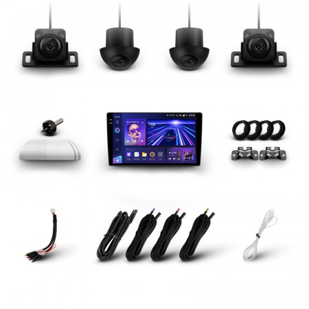 Navigatie Auto Teyes CC3 2K 360° Volkswagen Caddy 3 2004-2010 6+128GB 10.36&quot;&quot; QLED Octa-core 2Ghz&quot;,&quot; Android 4G Bluetooth 5.1 DSP - Img 5