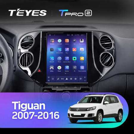 Navigatie Auto Teyes Tip Tesla TPRO 2 Volkswagen Tiguan 1 2006-2016 4+64GB 9.7"" QLED Octa-core 1.8Ghz"," Android 4G Bluetooth 5.1 DSP - Img 2