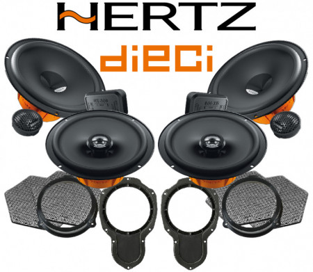 Pachet difuzoare auto Hertz Dieci dedicat Volkswagen Passat B6/CC