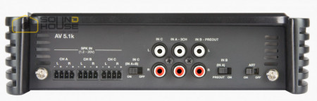Amplificator auto Audison Voce AV 5.1k, 5 canale, 1650W - Img 3