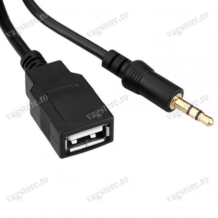 Interfata USB si AUX IN pentru AUDI 12 pini VAG PRO MUSIC INTERFACE - Img 2