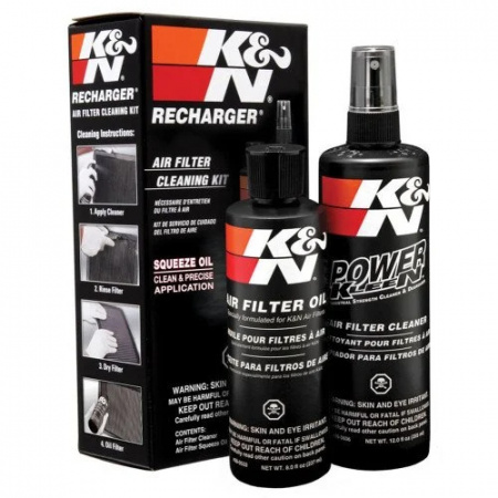 KIT CURATARE FILTRU AER KN CLEANER AND OIL