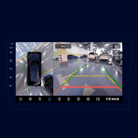 Navigatie Auto Teyes CC3 360° Skoda Rapid 2012-2020 6+128GB 9" QLED Octa-core 1.8Ghz, Android 4G Bluetooth 5.1 DSP