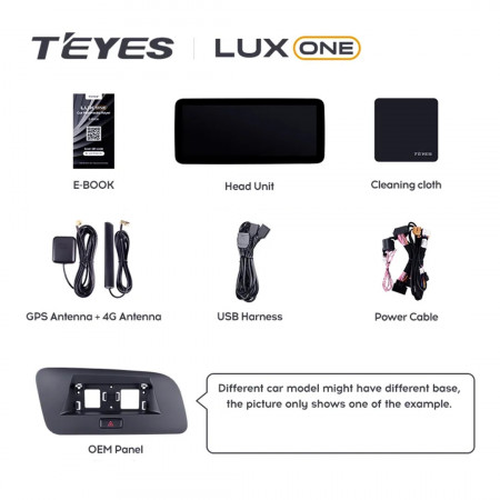Navigatie auto Teyes Lux One Audi A4 B8 2007-2015 6+128G 12.3” IPS Octa-Core 2.0 GHz Android 4G DSP Bluetooth 5.1 - Img 5