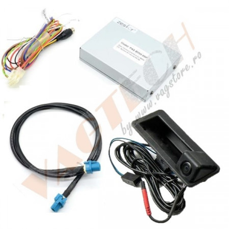 Kit retrofit Camera Marsarier pentru BMW seriile E si F cu navigatie CIC
