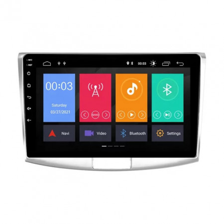Navigatie Android 10.1 inch 4Gb RAM memorie interna 64Gb WIFI USB GPS 4G pentru VW Passat, CC