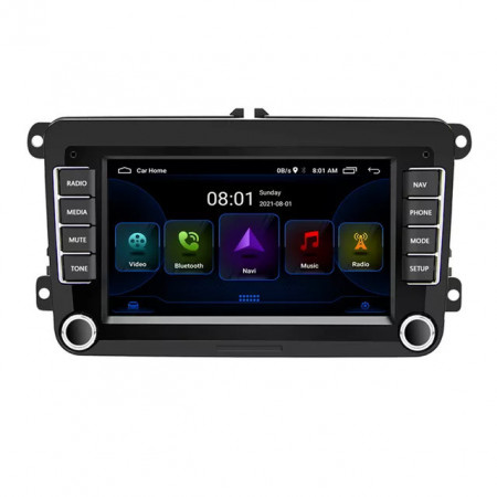 Navigatie NAVPRO N510 L Android 12 2Gb RAM memorie interna 32Gb WIFI USB GPS pentru Volkswagen Skoda Seat - Img 6