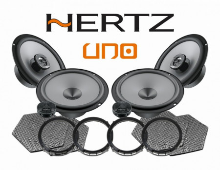 Pachet difuzoare auto Hertz Uno dedicat Seat Ibiza (2002 - 2014)