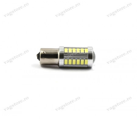 Bec led PY21W Lumina Galbena