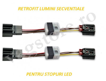 Kit Module Retrofit Lumini Semi-Secventiale semnalizare lampi spate pentru BMW Seria 3 F30