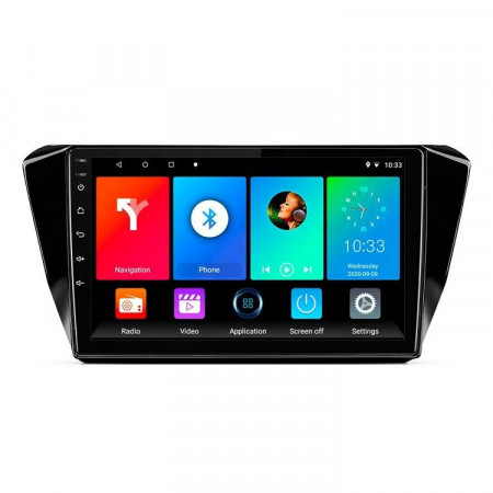 Navigatie Android 10 / 10.1 inch / 4Gb RAM memorie interna 64Gb WIFI USB GPS RDS DSP Asahi Kasei slot sim 4G pentru Skoda Superb 3 3V0 2015 +