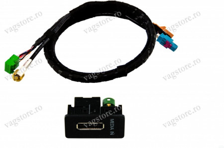Kit retrofit Interfata Originala MEDIA - IN MDI 5G0035222A- Skoda Octavia 5E + Adaptor USB