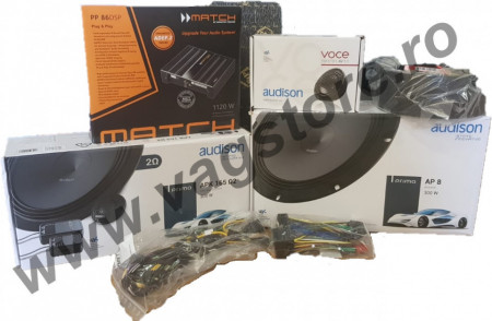 Sound system upgrade pentru VW Touareg 7P 2011 - 2018