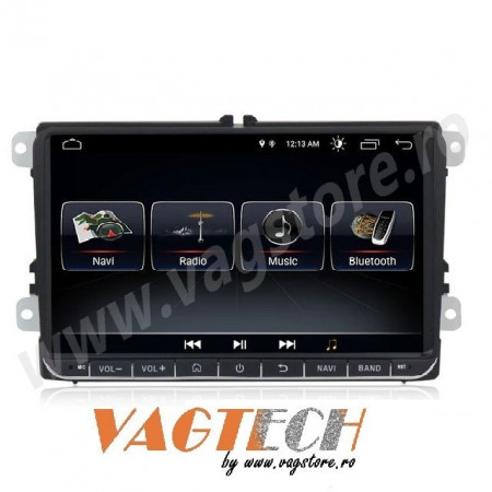 Navigatie Android 10 2Gb RAM memorie interna 32Gb WIFI USB GPS pentru VW CC Touran Tiguan Sharan
