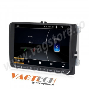 Navigatie Android 10 2Gb RAM memorie interna 32Gb WIFI USB GPS pentru VW CC Touran Tiguan Sharan - Img 2