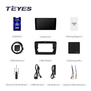 Navigatie Auto Teyes CC3 Skoda Superb 2 2008-2015 4+64GB 10.2" QLED Octa-core 1.8Ghz, Android 4G Bluetooth 5.1 DSP - Img 8