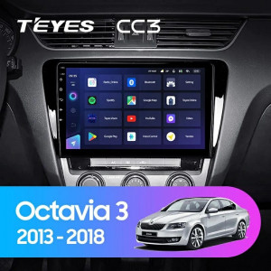 Navigatie Auto Teyes CC3L Skoda Octavia 3 2013-2018 4+64GB 10.2"" IPS Octa-core 1.6Ghz"," Android 4G Bluetooth 5.1 DSP - Img 2
